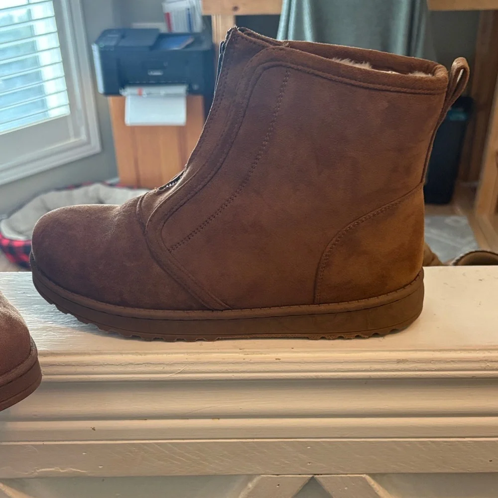 SO Brown Ankle Boots - Picture 3 of 9